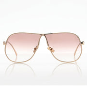 Miu Miu Women SMUA56 Gold Metal Pink Sunglasses