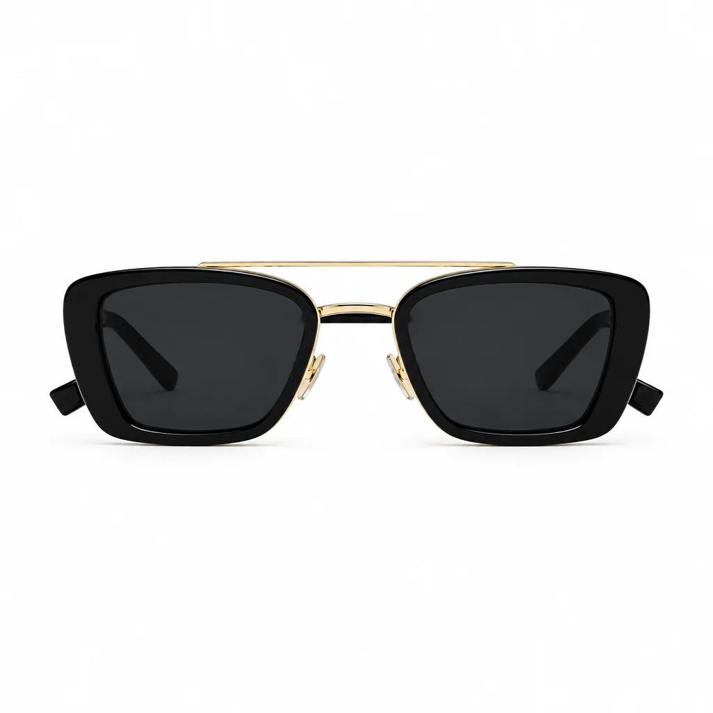 Saint Laurent SL 825 Unisex Rectangular Black Sunglasses