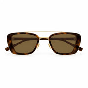 Saint Laurent SL 825 Unisex Rectangular Havana Sunglasses