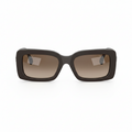 CHANEL Women Rectangular Brown Sunglasses