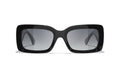 Chanel Women Rectangular Black Sunglasses