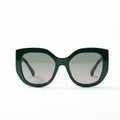 Chanel Women Butterfly Green Sunglasses