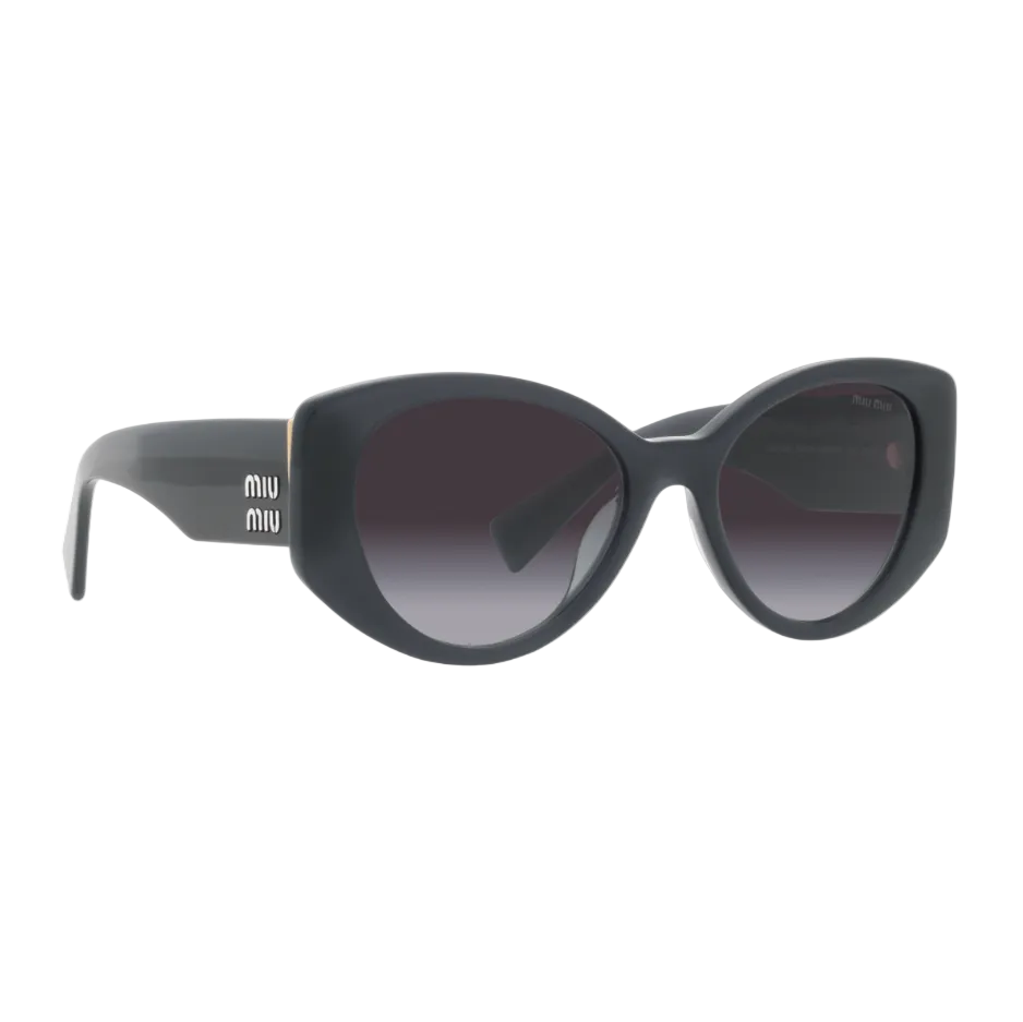 Miu Miu Women Cat-Eye Grey Opal / Grey Gradient Sunglasses