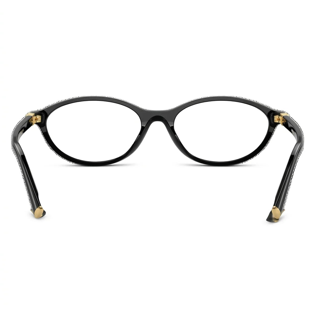 Miu Miu Women MU 09XV Black Cat-Eye Optical Glasses