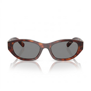 Miu Miu Women MU A03S Cat-Eye Honey Tortoiseshell / Dark Grey Sunglasses 