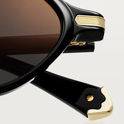 Cartier Première de C Women Brown Gradient Sunglasses