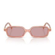 Miu Miu Regard MU 11ZS Women Rectangular Opaline Pink / Pink Sunglasses