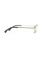 Chanel Women Oval Gold / Light Brown Sunglasses