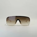 Chanel Women Shield Mask Frame Brown Sunglasses 9590