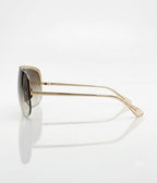 Chanel Women Shield Mask Frame Brown Sunglasses 9590