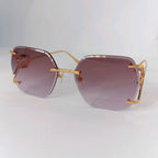 Gucci Women 1980s Pink Sunglasses