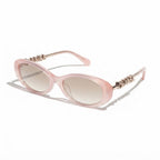 Chanel Women Oval Pink Sunglasses CH5565