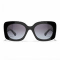Chanel Women Square Black Gradient Sunglasses