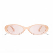 Chanel Women Oval Beige Sunglasses CH5565