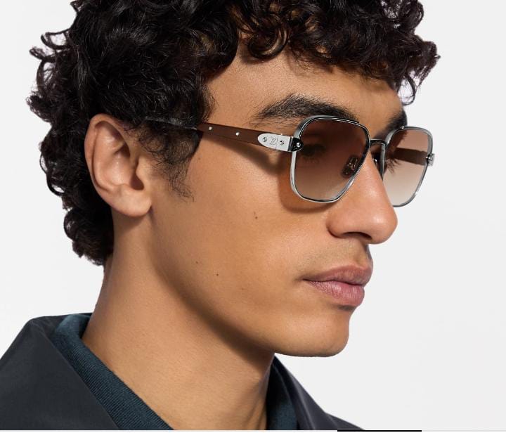 Louis Vuitton Men Trunk Square Sunglasses