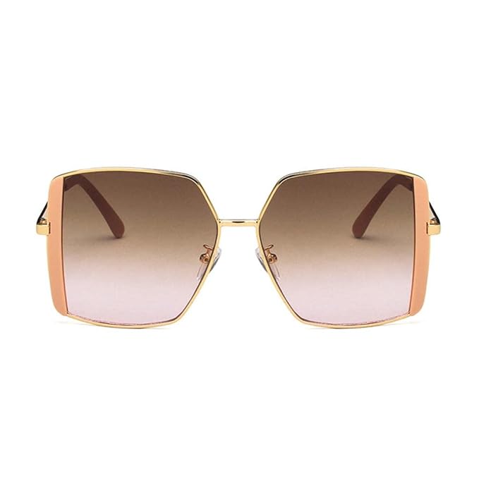 Louis Vuitton Women Square Frame Satin Brown Sunglasses