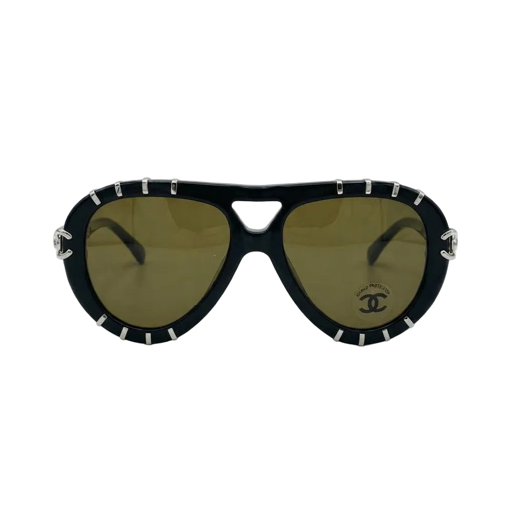 Chanel Women CH9207 Aviator Sunglasses