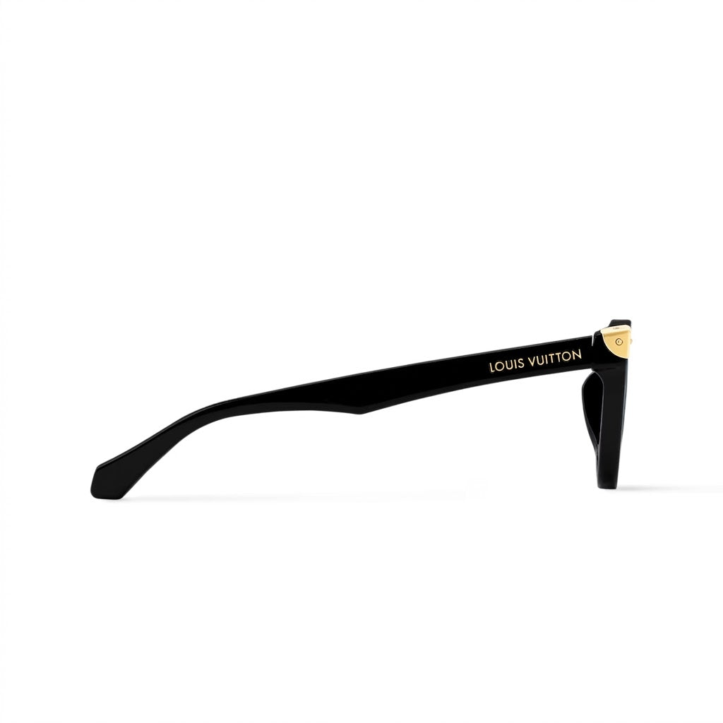 Louis Vuitton Men Heritage Square Black Sunglasses