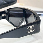 Chanel Women Eleanor Cat-Eye Black Sunglasses