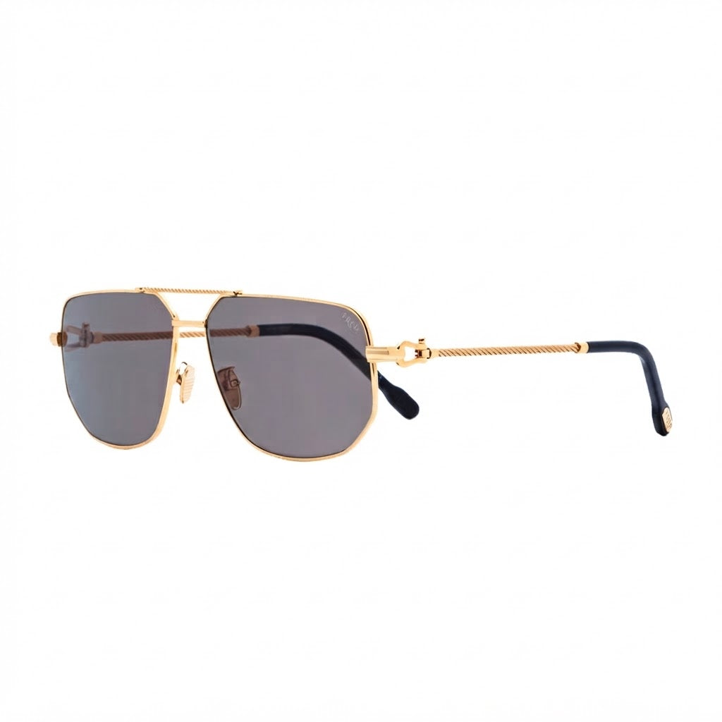 FRED Force 10  Unisex Luxury Aviator Grey Sunglasses