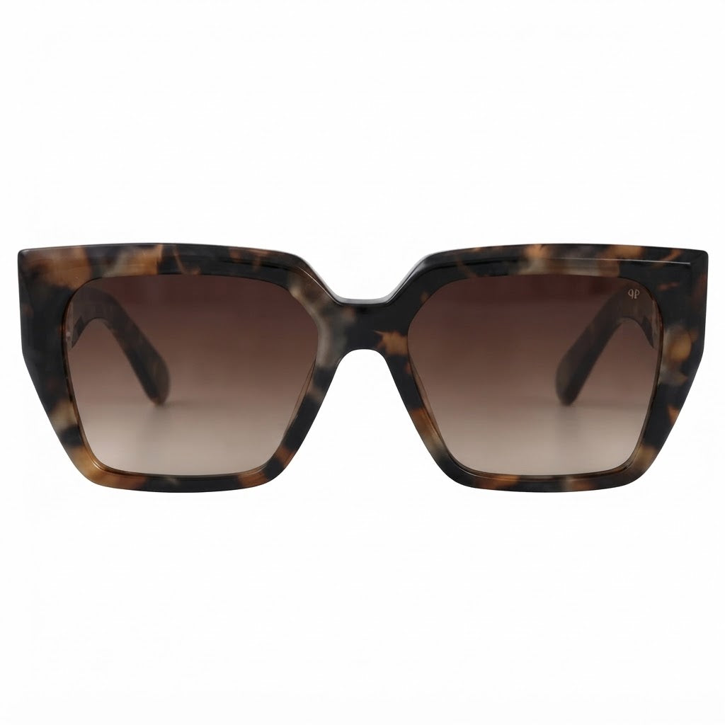 Philipp Plein SPP177 Unisex Dark Havana Sunglasses