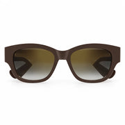 Cartier Panthère de C Motif Square Women Brown Sunglasses