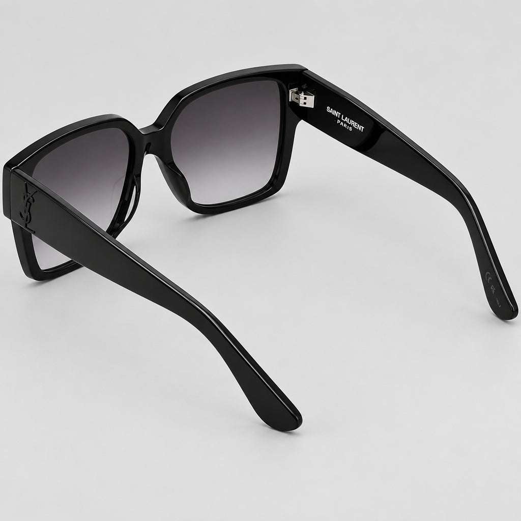 Saint Laurent SL M9 Unisex Black Grey Sunglasses