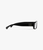 Chanel Unisex Rectangle Black Eyeglasses