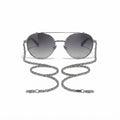 Chanel Pilot Calfskin Grey Gradient Sunglasses