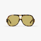 Louis Vuitton Women Aura Flower Square Pilot Sunglasses