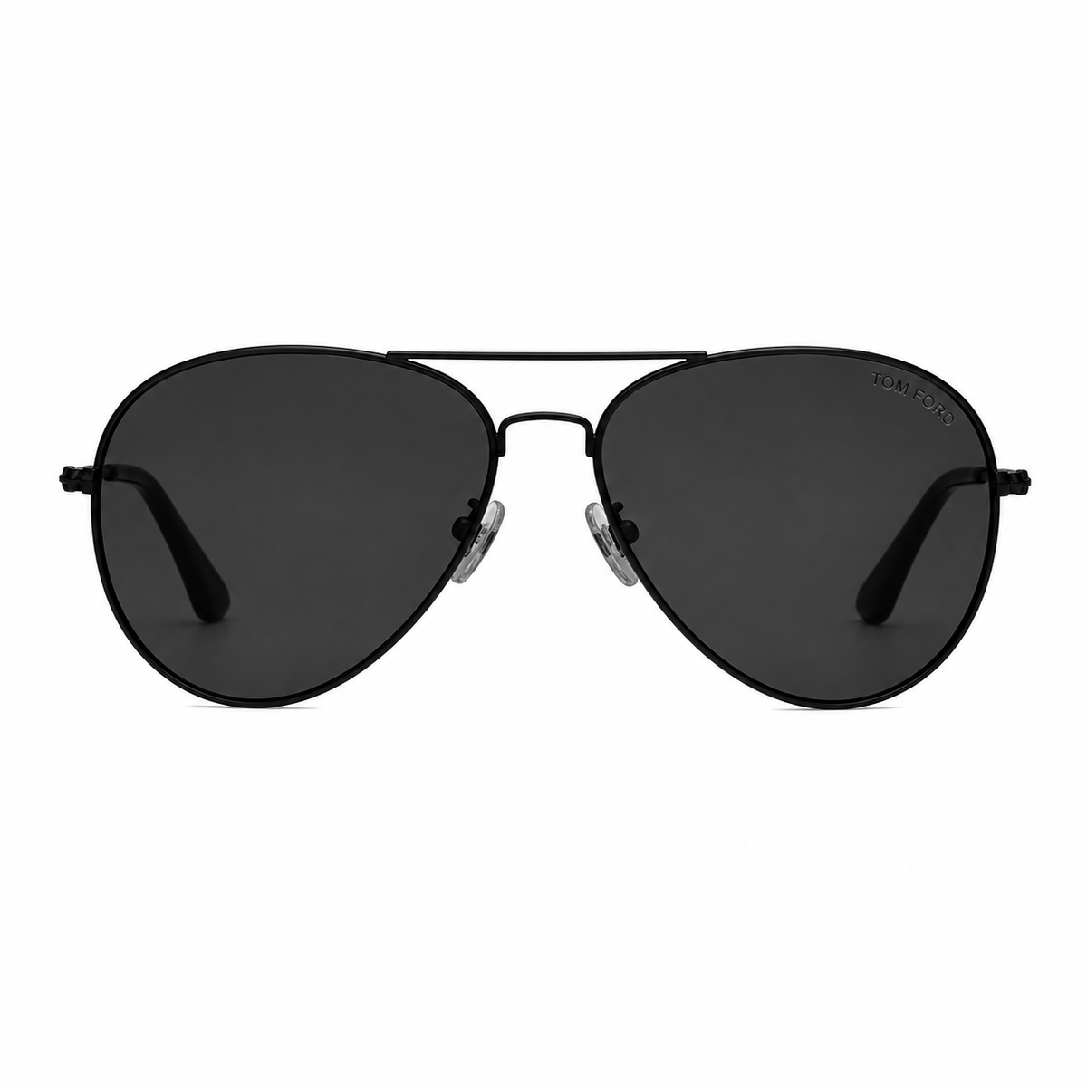 Tom Ford Women Navigator Frame Shine Black Sunglasses