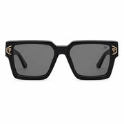 Philipp Plein Men's Square Shiny Black Sunglasses