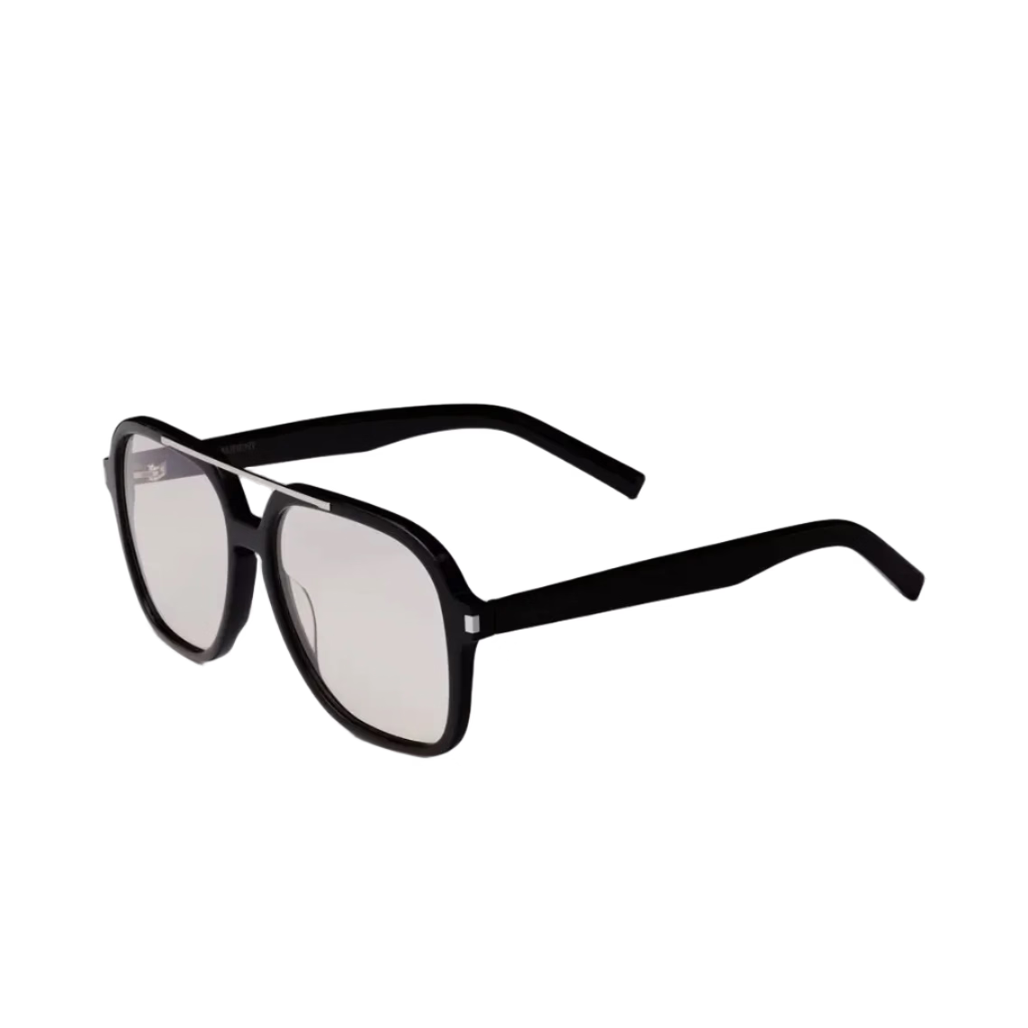 Saint Laurent Women SL 545 Black and Light Yellow Sunglasses