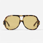 Louis Vuitton Women Aura Flower Square Pilot Sunglasses