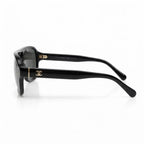 Chanel Rectangular Polarised Black Sunglasses