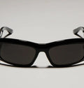 Gucci Men Rectangular Frame Black Sunglasses
