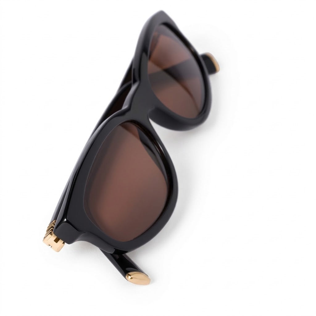 Miu Miu Regard SMUA06 Women Black / Camel / Brown Sunglasses