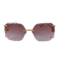 Gucci Women 1980s Pink Sunglasses