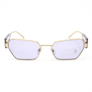 Miu Miu SMU53W Unisex Gold / Purple Sunglasses 