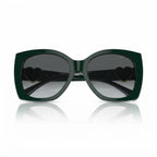Chanel Women Square Green Sunglasses