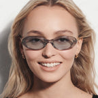 Chanel Women Oval Grey Sunglasses CH5565