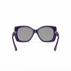 Chanel Women Square Violet Sunglasses