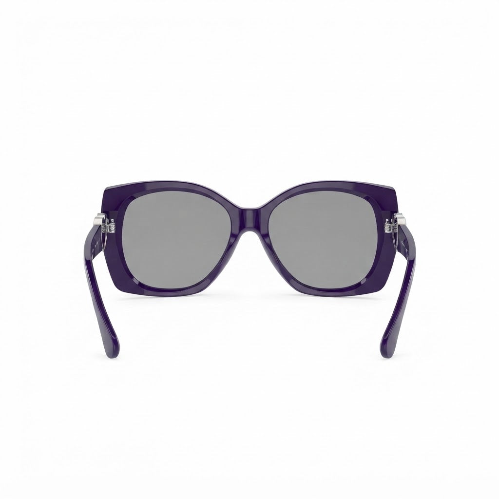 Chanel Women Square Violet Sunglasses