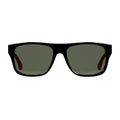 Gucci Men Square Frame Shiny Red Sunglasses