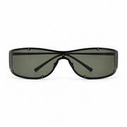 Saint Laurent Unisex SL 807 Rimless Shield Black Sunglasses