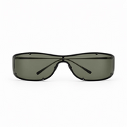Saint Laurent Unisex SL 807 Rimless Shield Unisex Silver / Grey Sunglasses