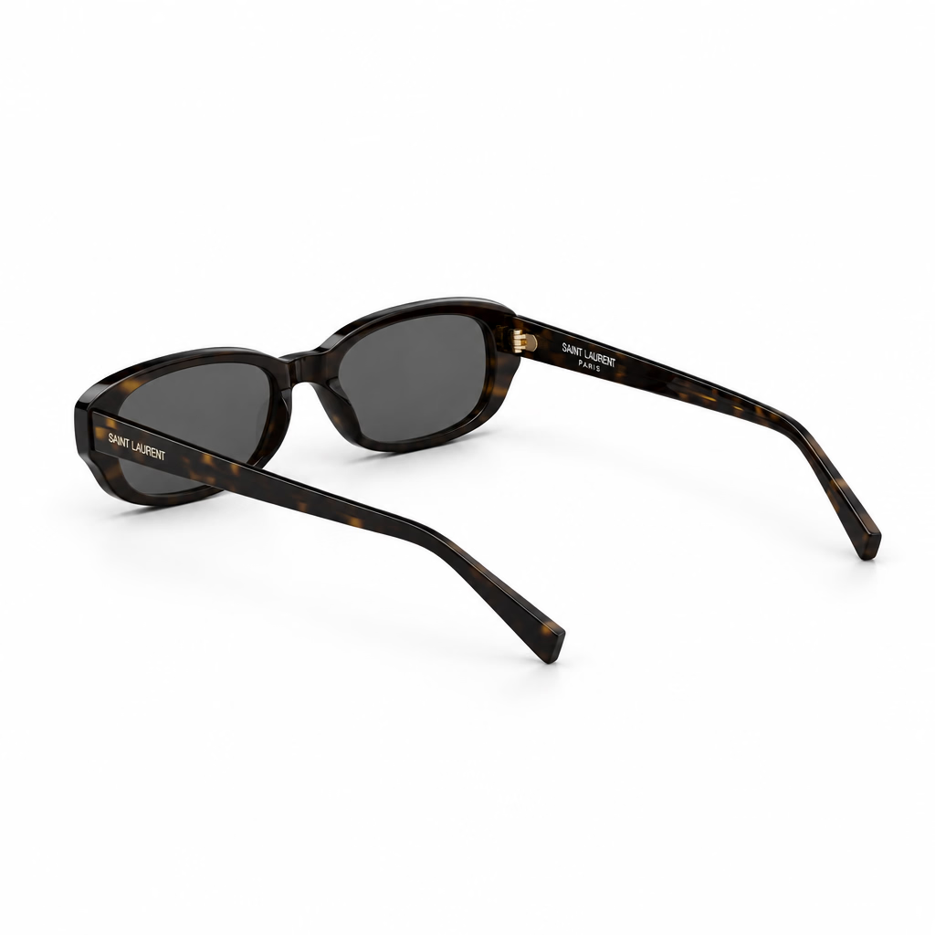 Saint Laurent Women SL 872 Erin Oval-Frame Dark Havana Sunglasses