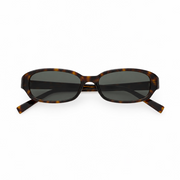 Saint Laurent Women SL 872 Erin Oval-Frame Dark Havana Sunglasses