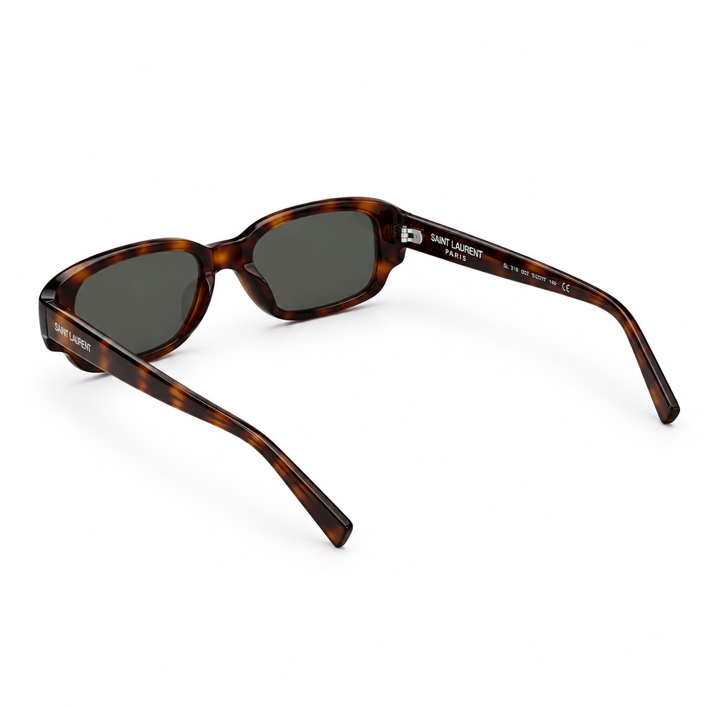 Saint Laurent Women SL 872 Erin Oval-Frame Medium Havana Sunglasses