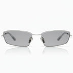 Gucci Unisex Rectangular Frame Gray Sunglasses